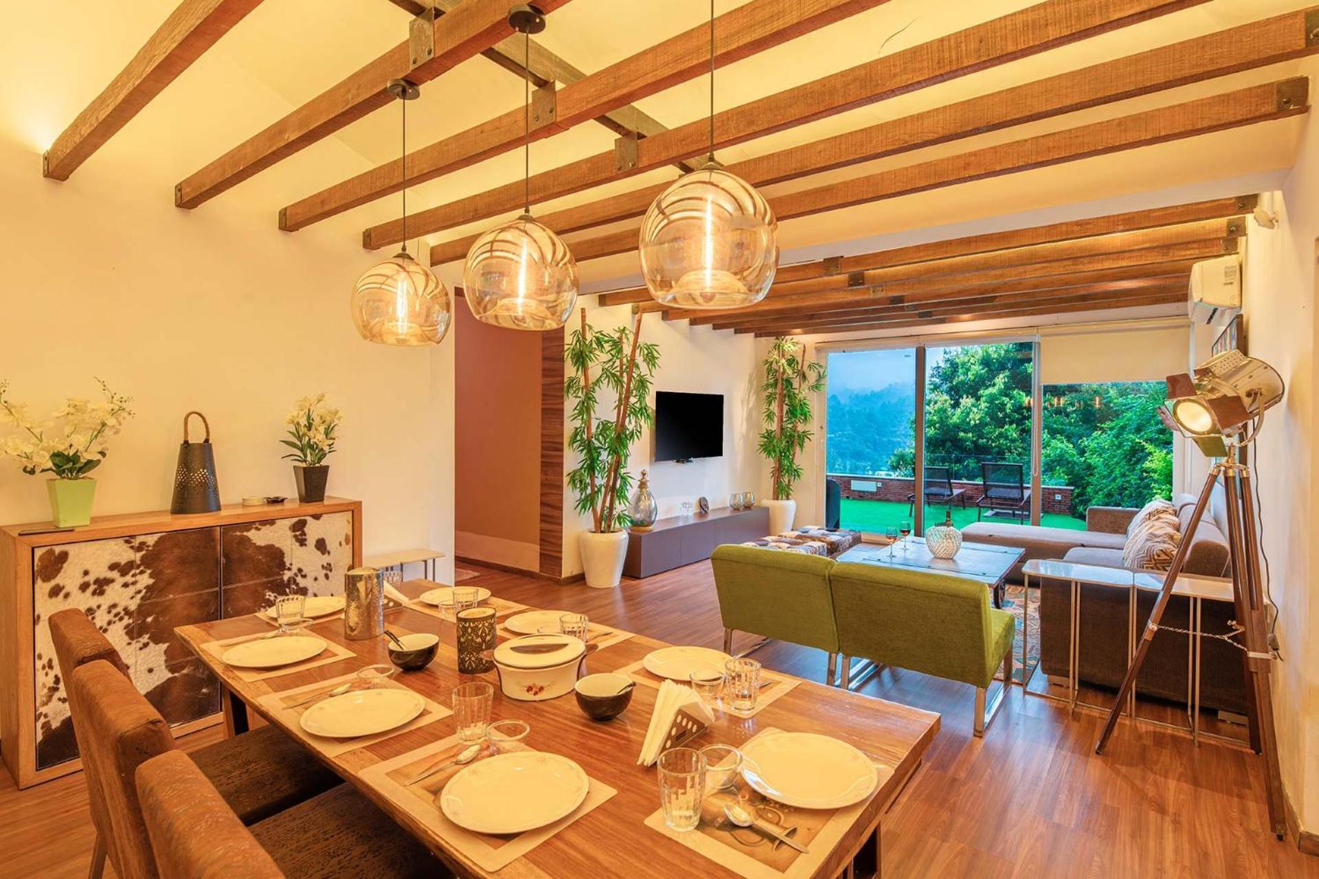 Stayvista At Oberoi'S Chalet Bhīm Tāl Eksteriør billede
